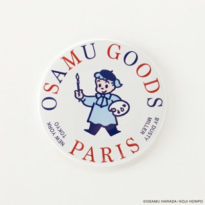 OSAMU GOODS 缶ミラー75π/パリ