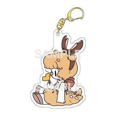 はやしうき　アクリルキーホルダー / しか