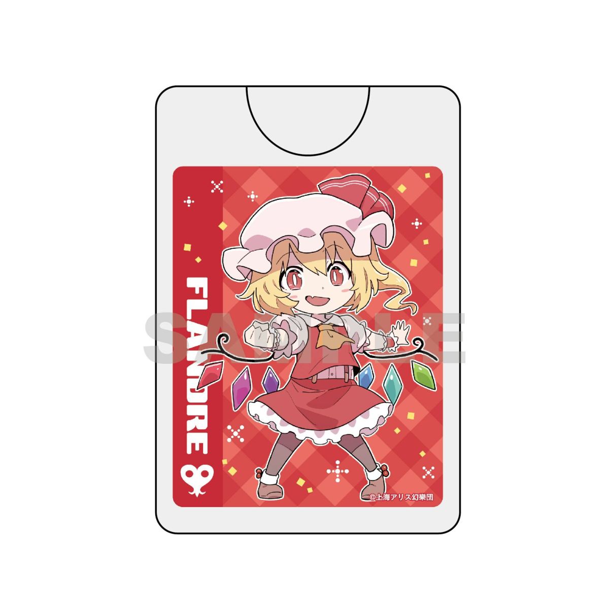 東方Project　カード型フレグランス除菌スプレー(シトラスの香り)/フランドール・スカーレット