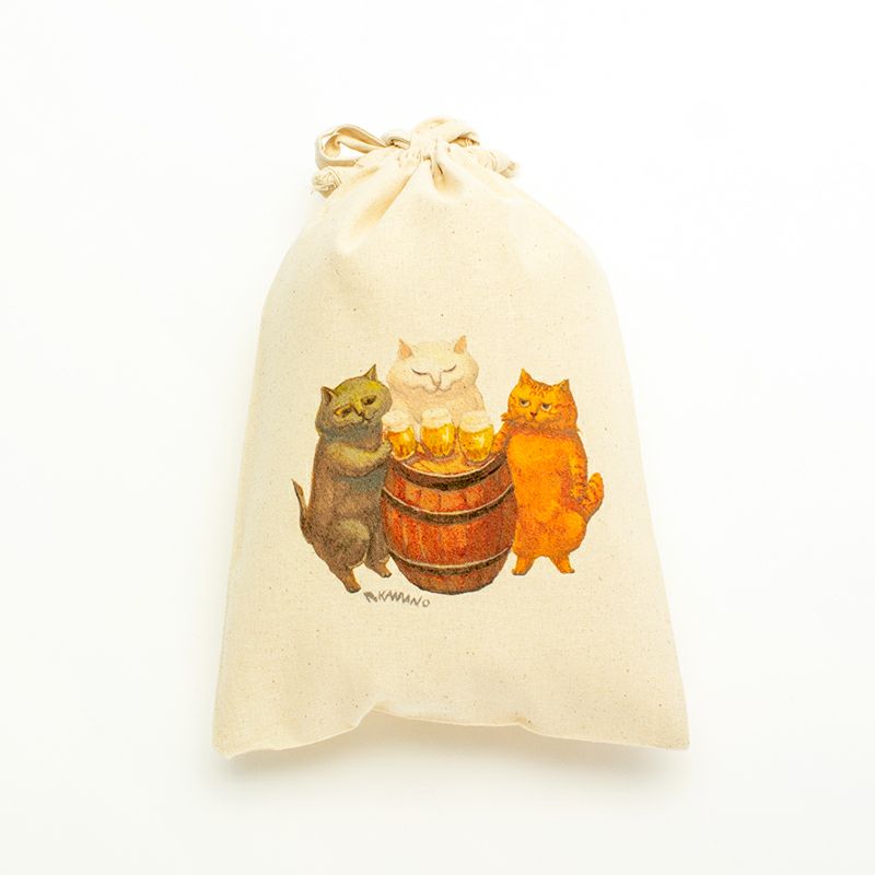 カマノレイコ　巾着 / 乾杯 3