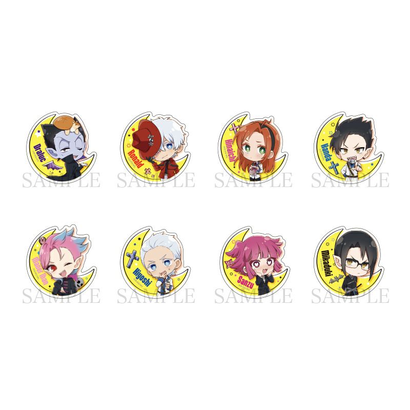 吸血鬼すぐ死ぬ2　トレーディングダイカットステッカー / 全8種（単品）