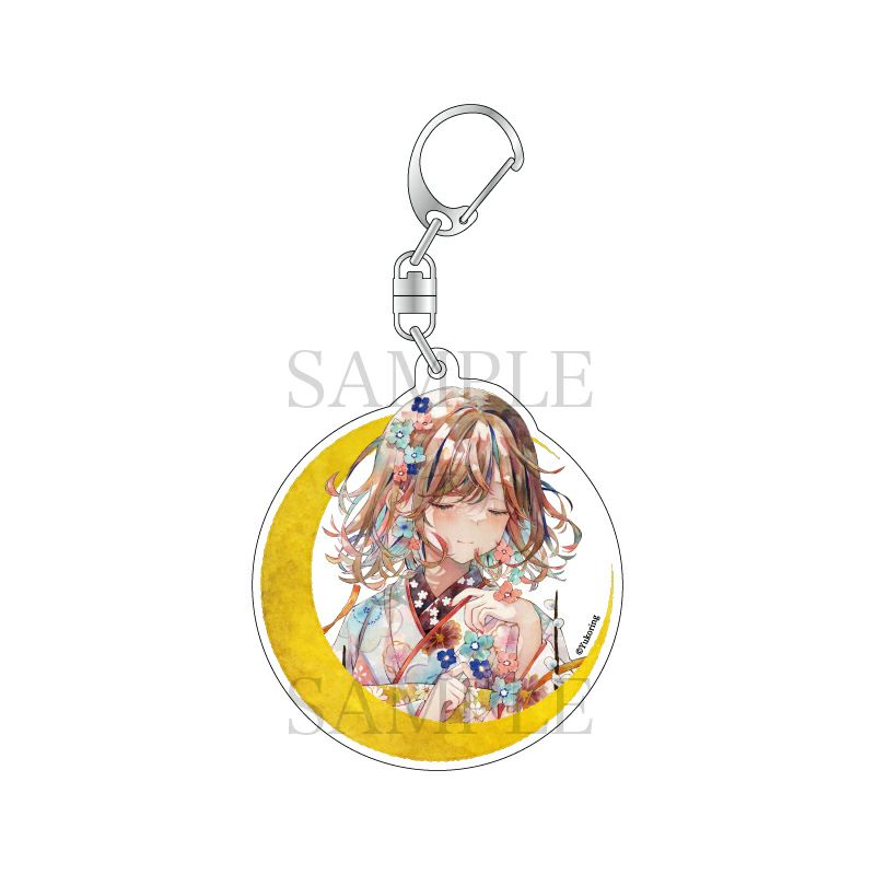 優子鈴　アクリルキーホルダー / 月華