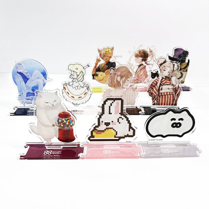 つながるアクリルスタンド写真イメージ