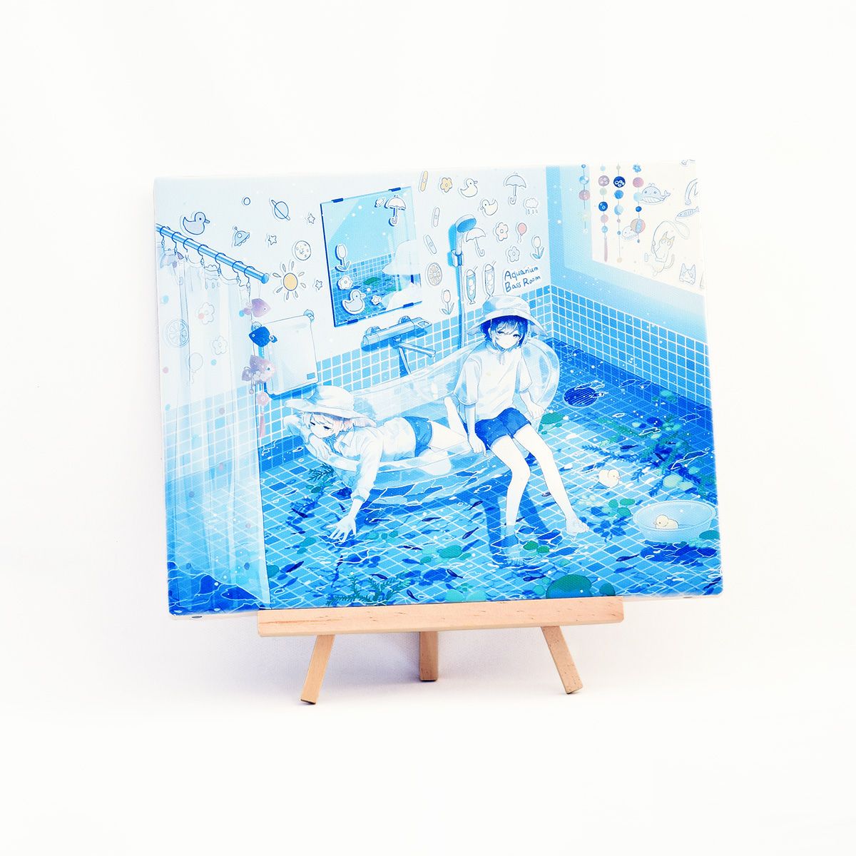 あめのじゃく　キャンバスアート 写真