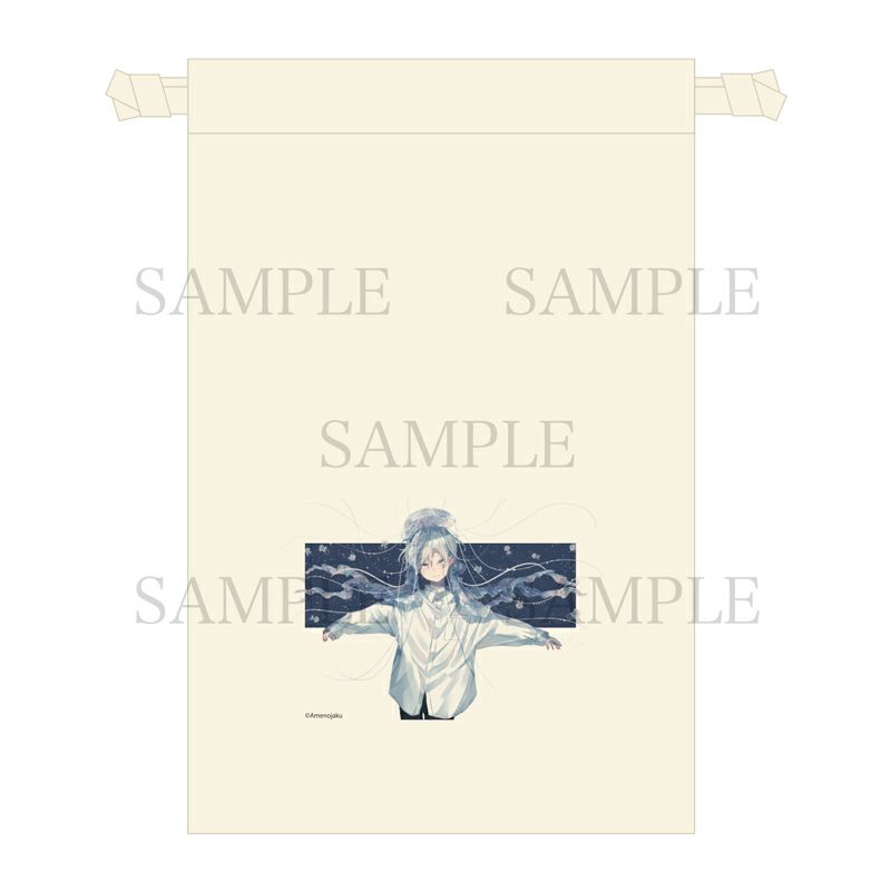 あめのじゃく　巾着 / くらげ