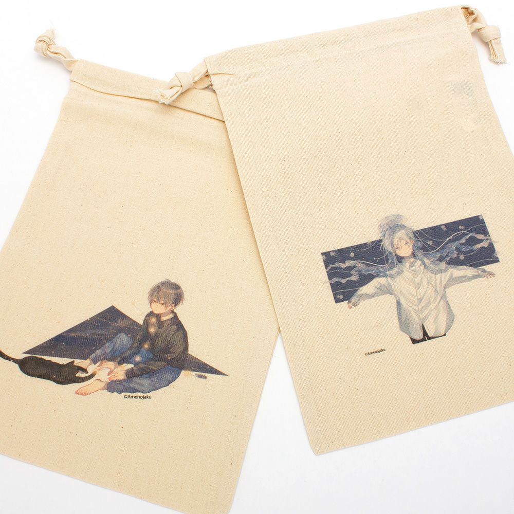 あめのじゃく　巾着 / くらげ　2