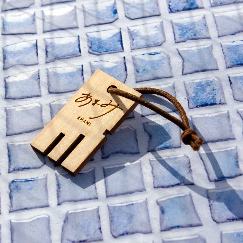 サンセットサウナ　ウッドストラップ / あまみ1