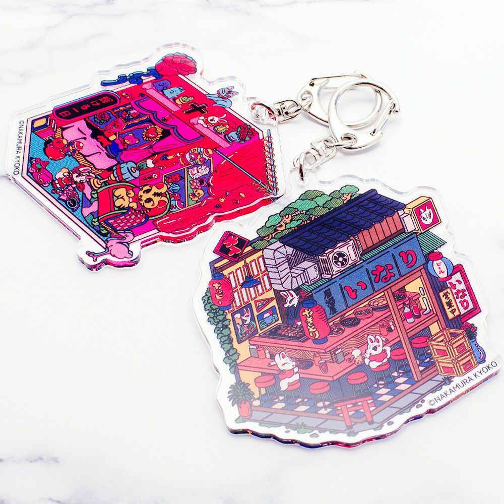 中村杏子　アクリルキーホルダー / 住めば都 写真2