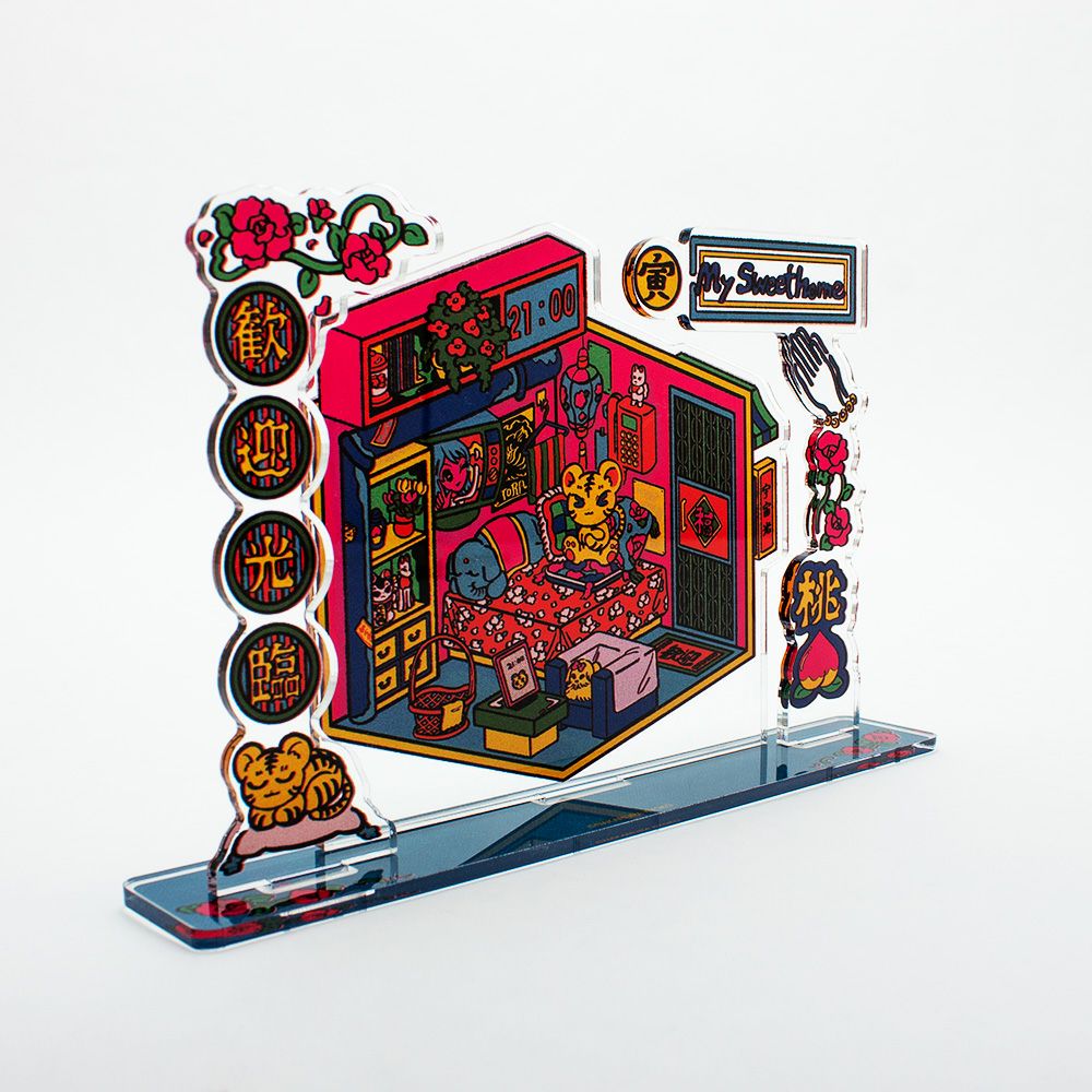 中村杏子　アクリルスタンド / 歓迎光臨 写真2