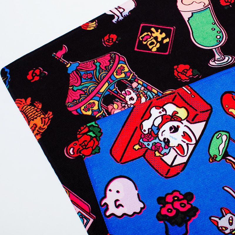 中村杏子　フェイスタオル / 極彩デパートメント 写真3