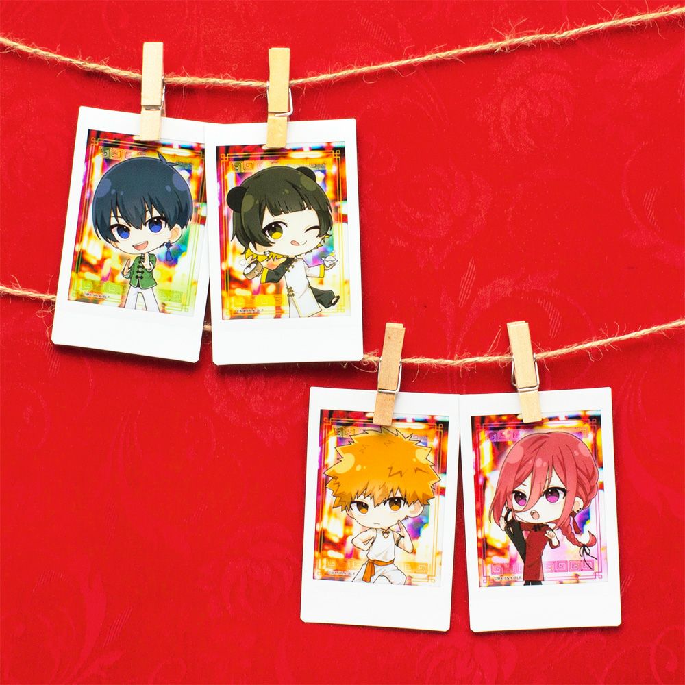 ブルーロック　トレーディングちゃいな！チェキ / 全8種（コンプリートBOX）サンプル写真1