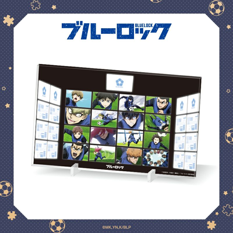 ブルーロック　モニター風アクリルパネル【B】チームZver.
