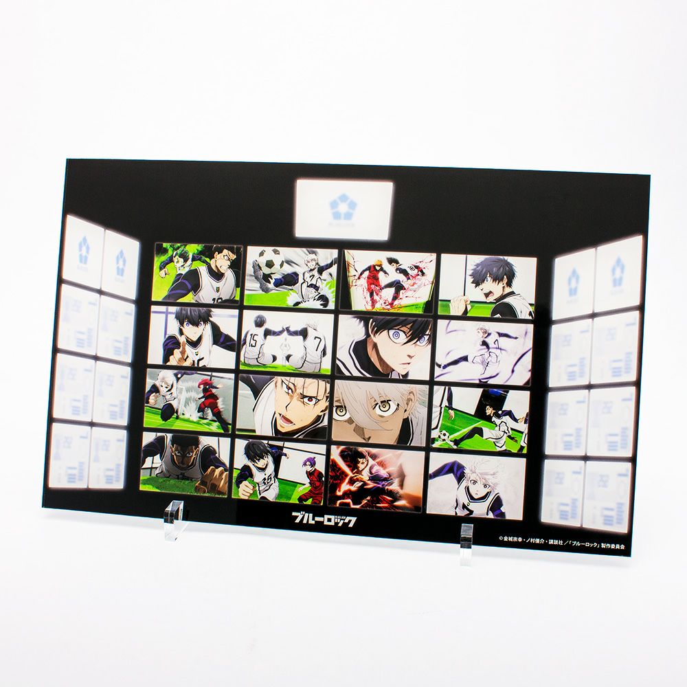 ブルーロック　モニター風アクリルパネル【C】奪敵決戦　潔・凪・馬狼ver.　サンプル写真