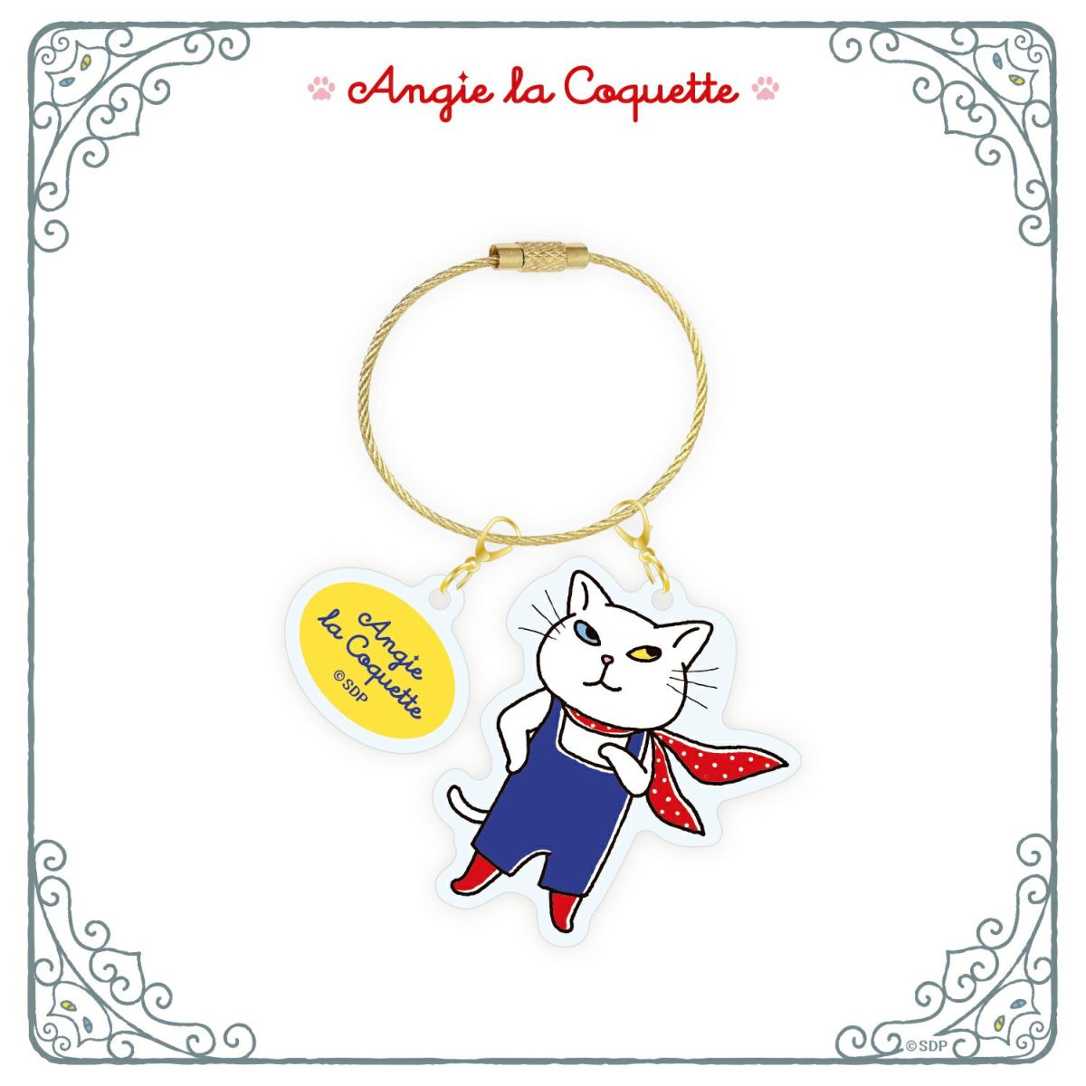 アンジー・ラ・コケット☆麗しのアンジー　ワイヤーリングチャーム / DOT