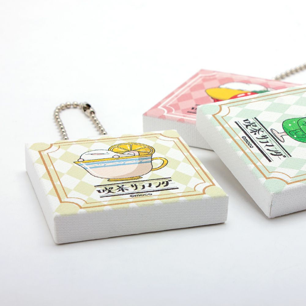 モコ　トレーディングミニキャンバスキーホルダー  / 全6種（単品） 写真2