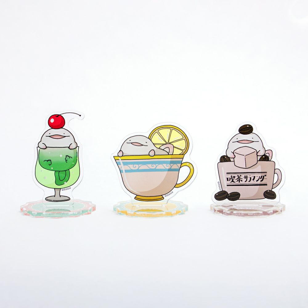 モコ　うおマロ原寸アクリルスタンド / コーヒー 写真1