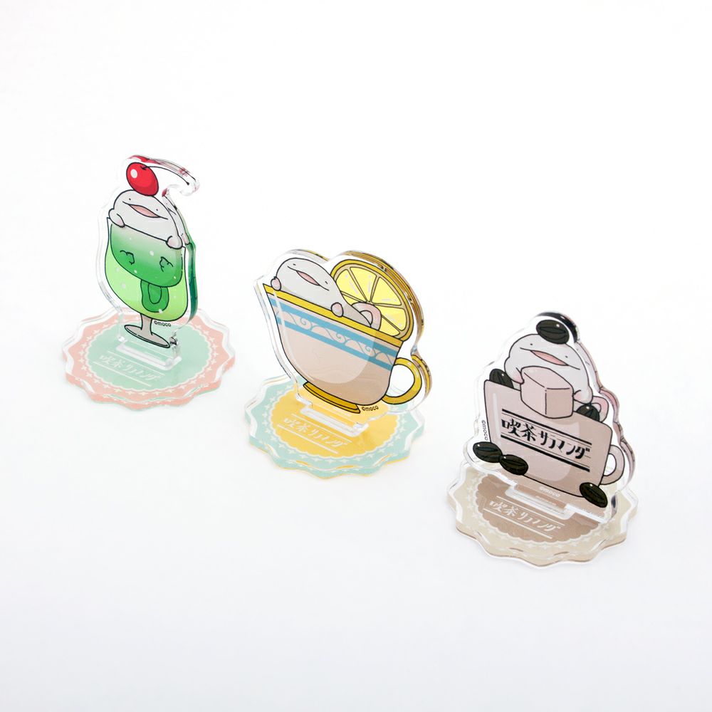モコ　うおマロ原寸アクリルスタンド / コーヒー 写真2