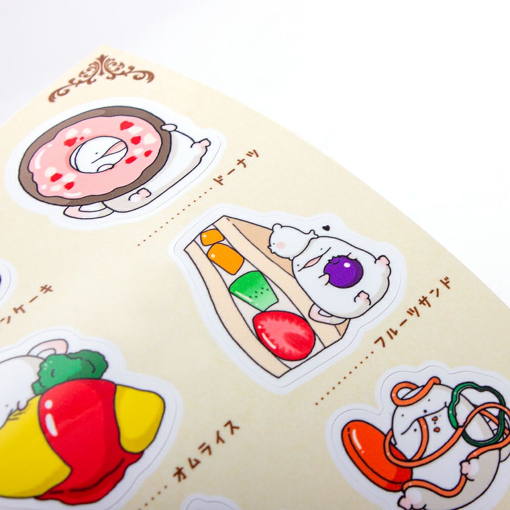 モコ　ハーフカットステッカー 写真2