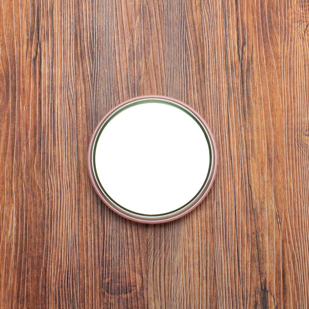 モコ　レザふわ缶ミラー写真2