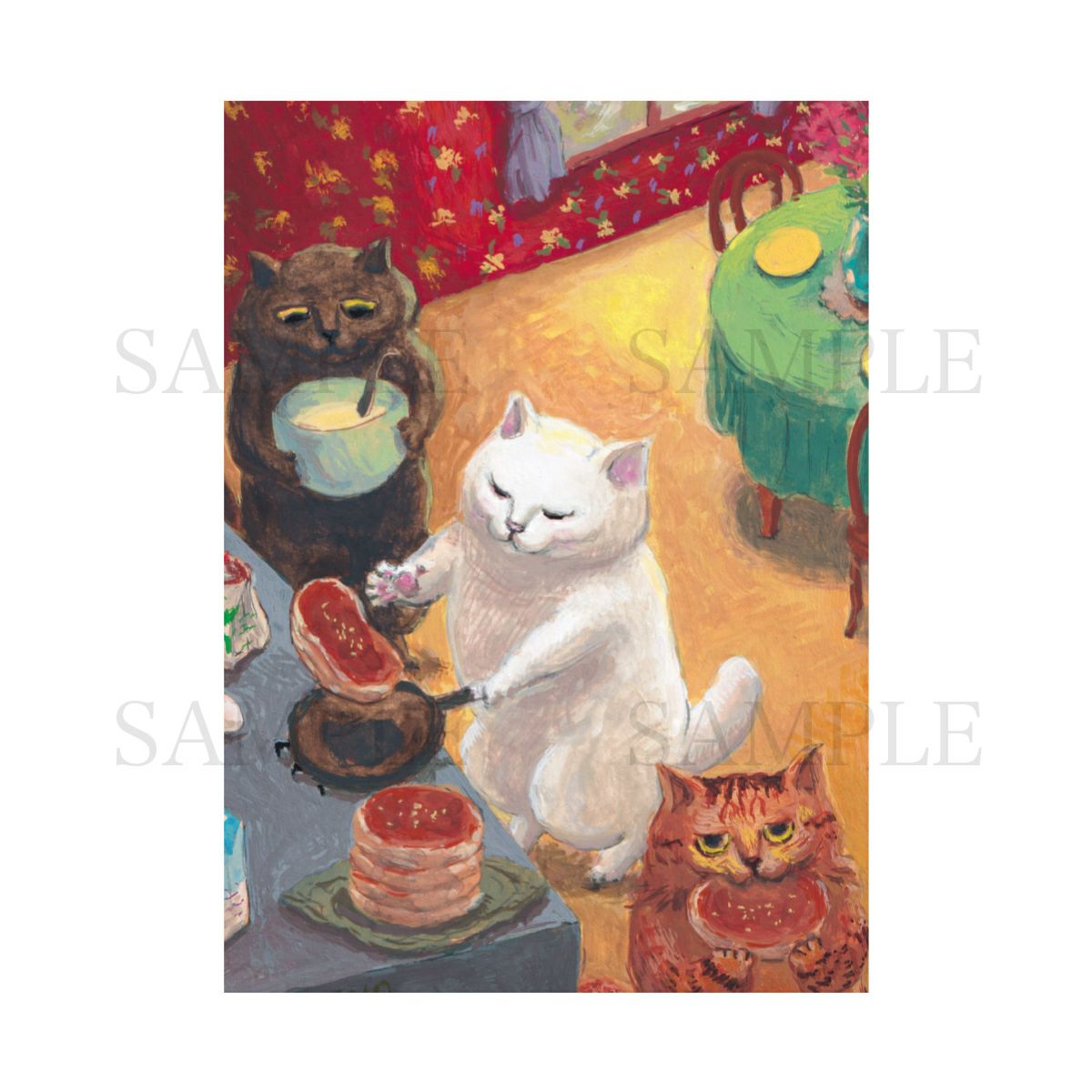 カマノレイコ　ブランケット / パンケーキ