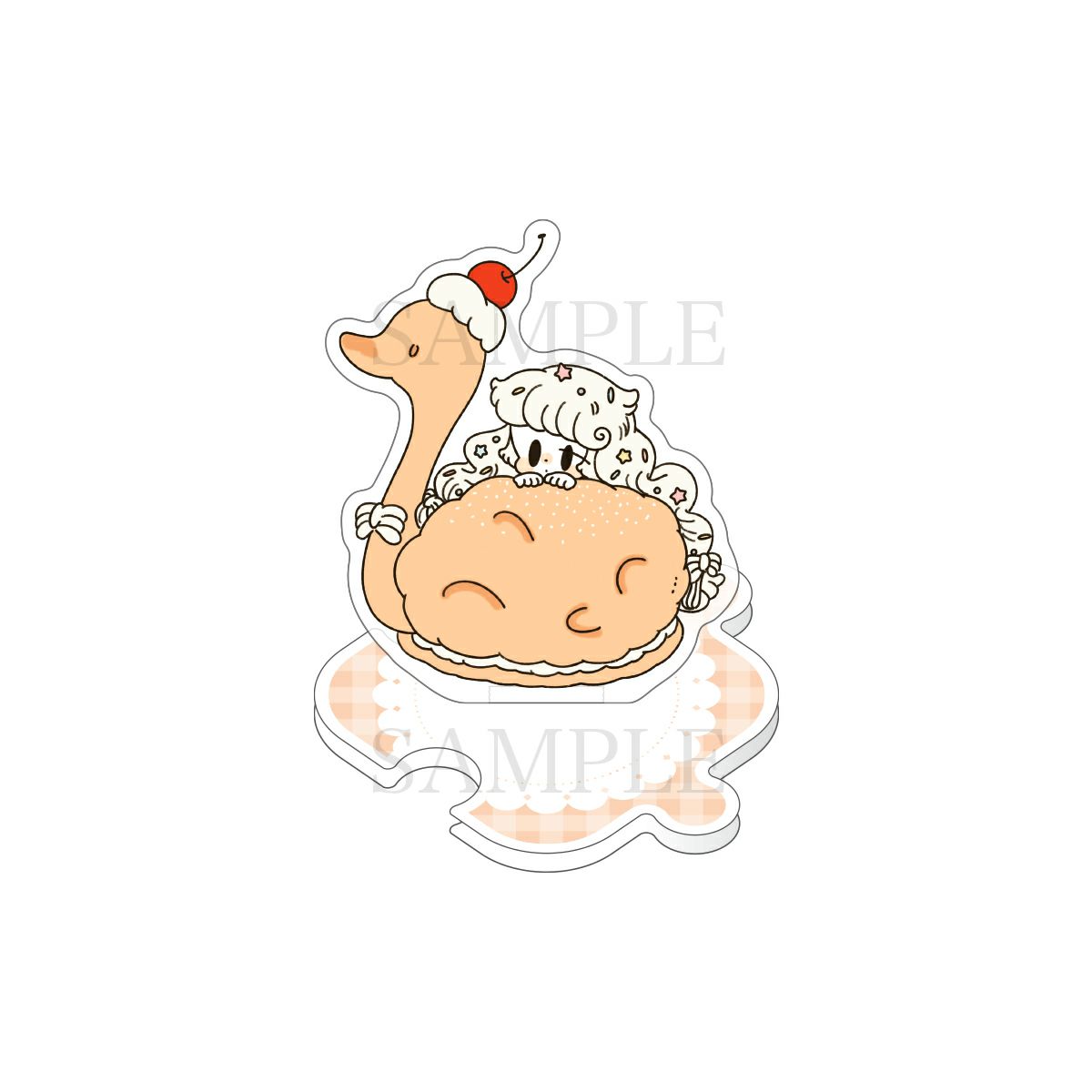 はやしうき　つながるアクリルスタンド / スワンシュー