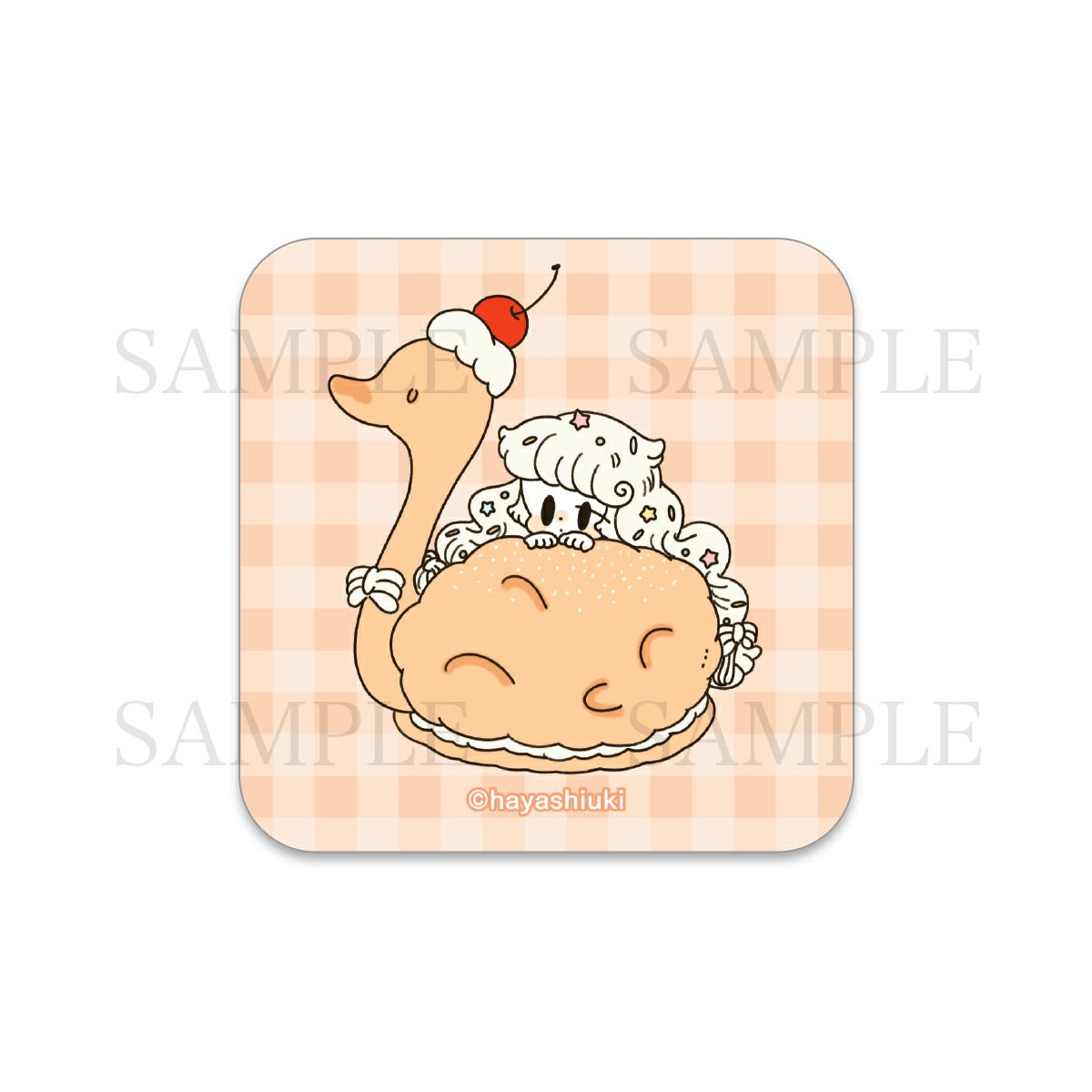 はやしうき　アクリルマグネット / スワンシュー