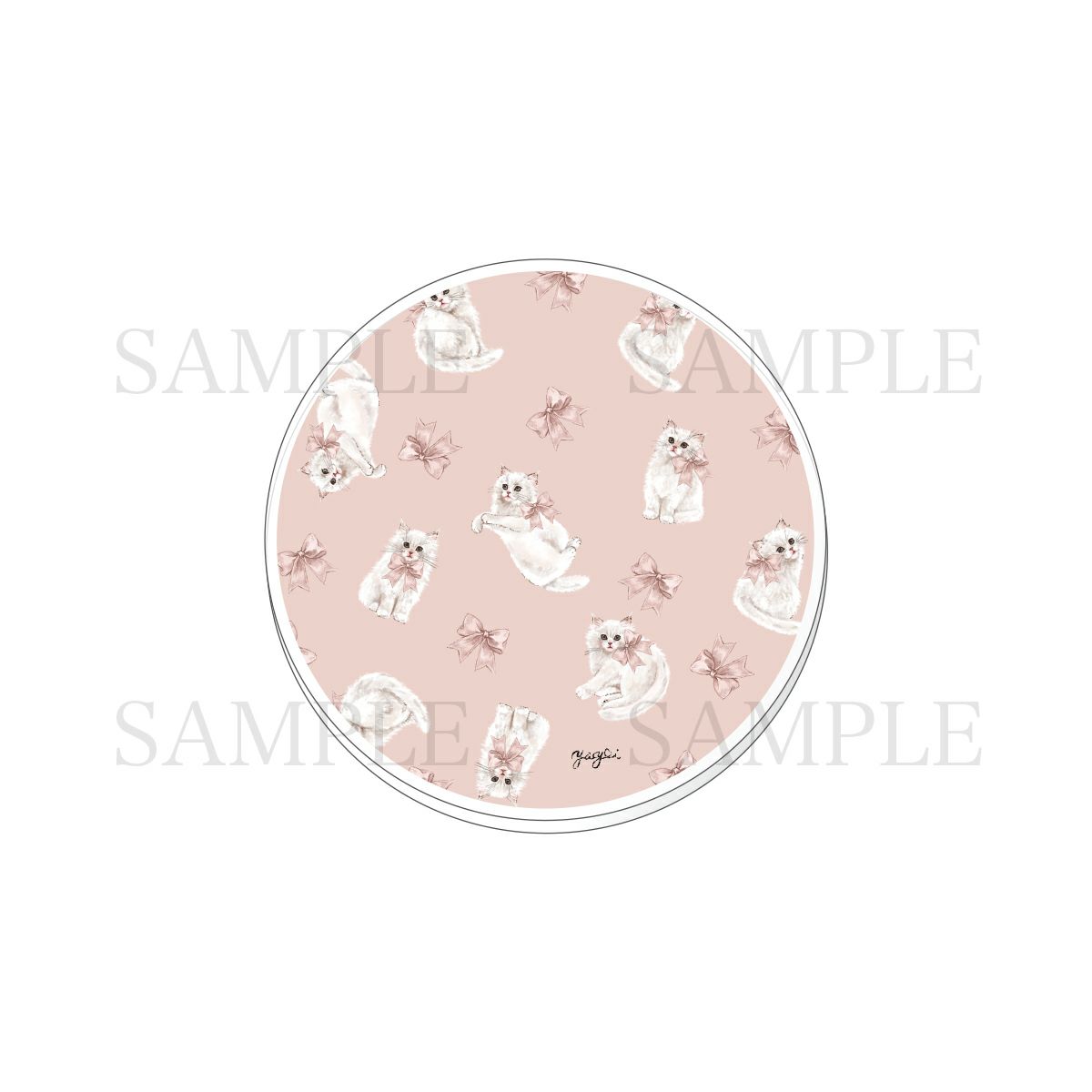 やよい　アクリルコースター / A