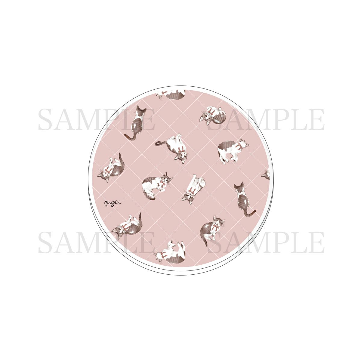 やよい　アクリルコースター / B