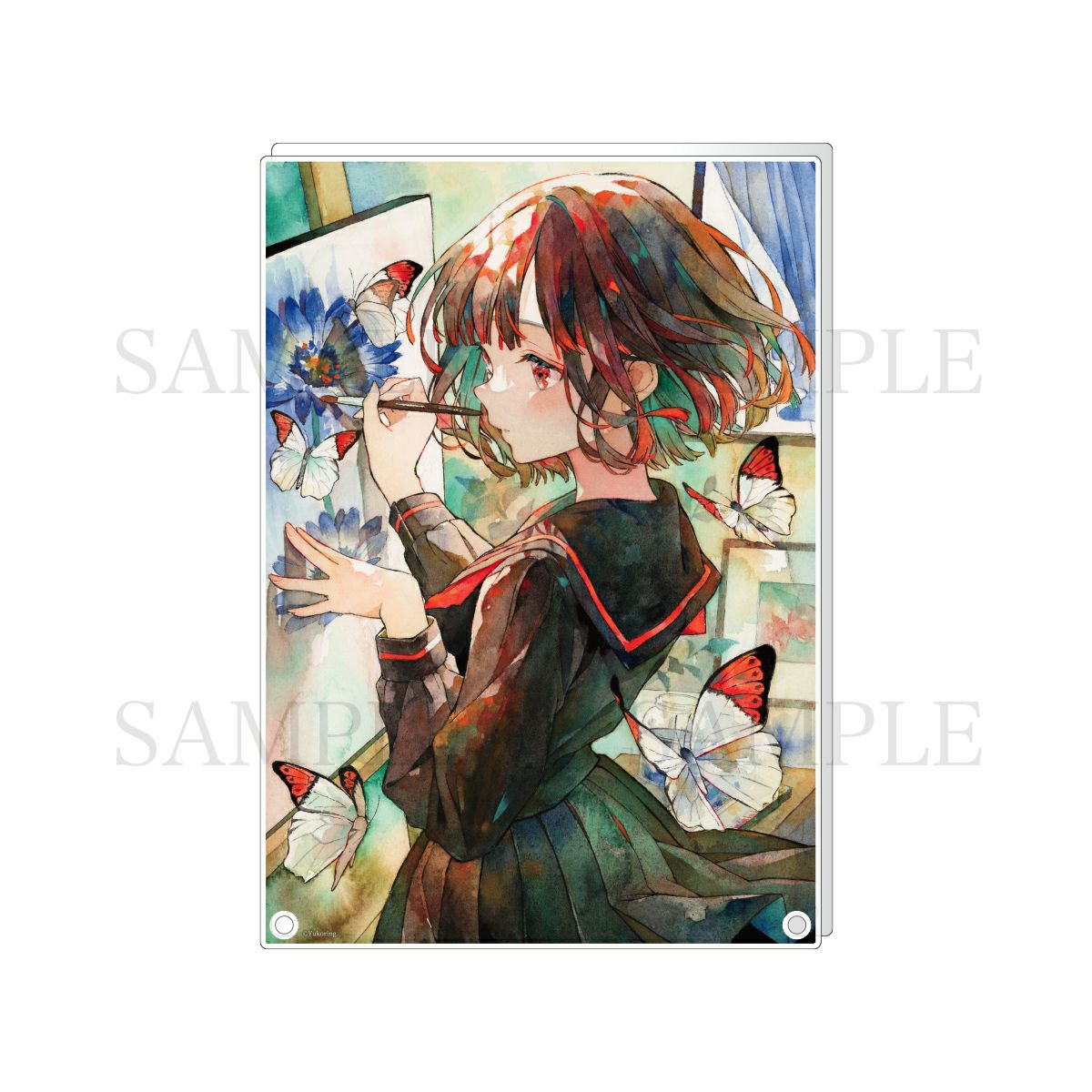 優子鈴　アクリルパネル / 色に香る