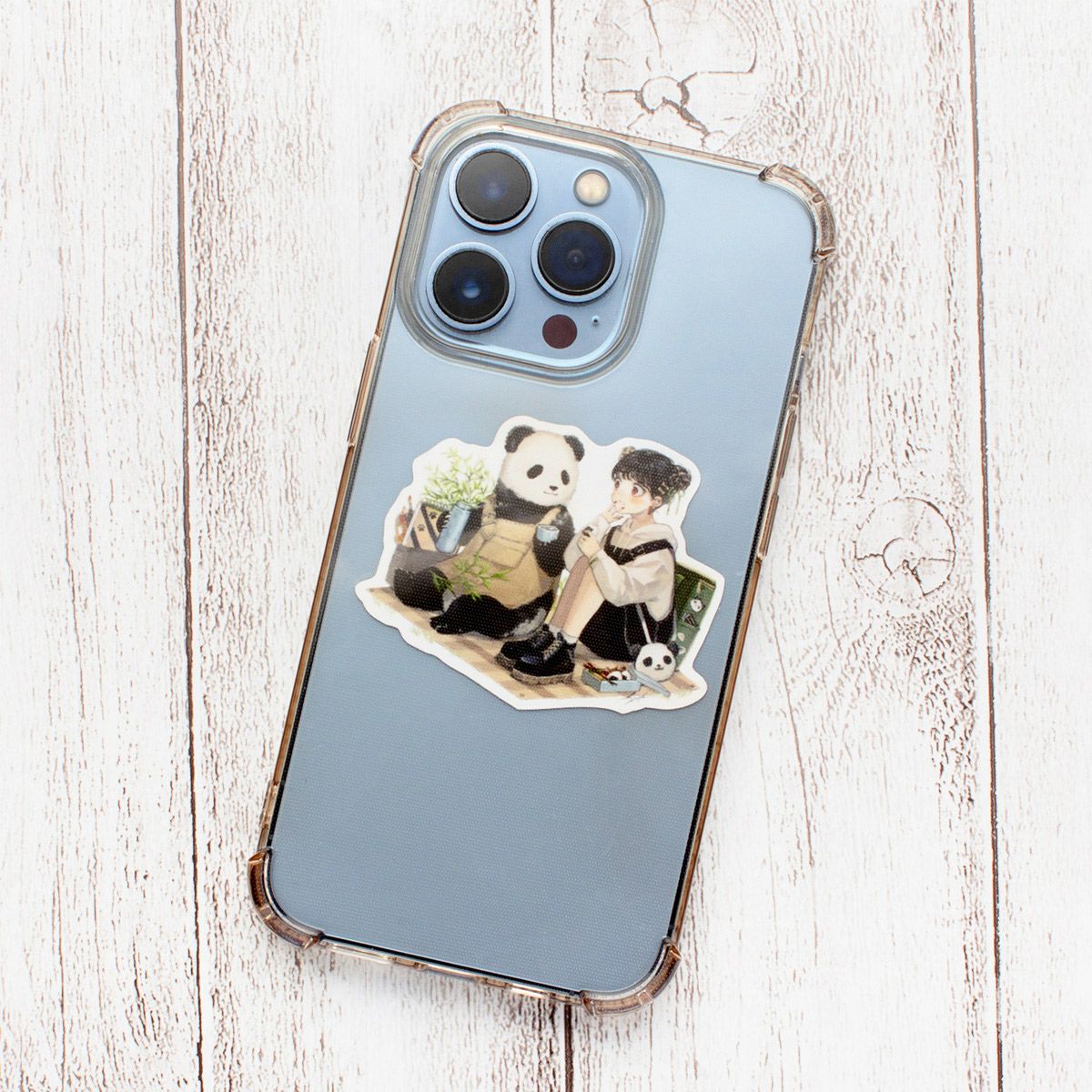 小夜子　ダイカットステッカー / パンダ