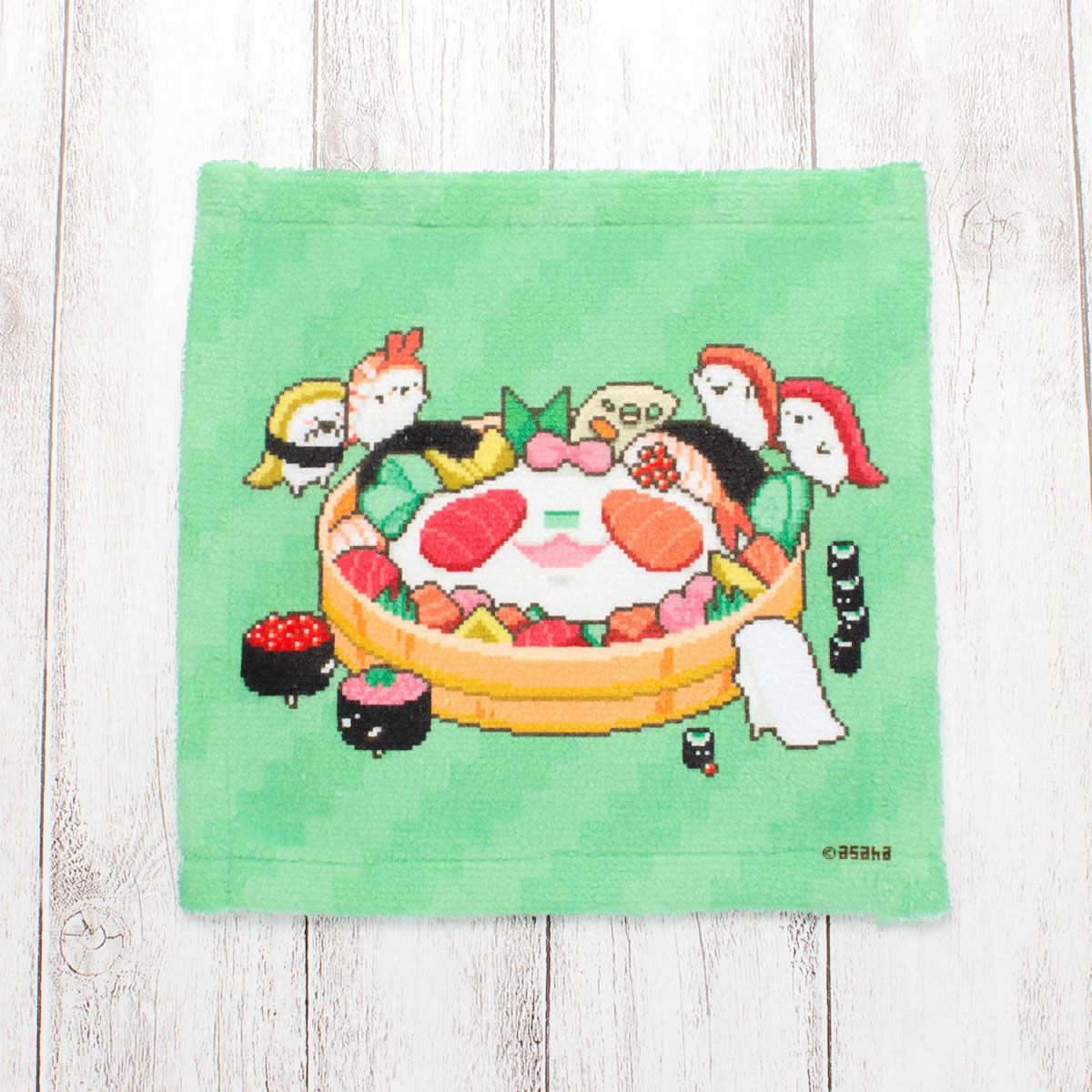 asaha　ミニタオル / パンダちらし寿司