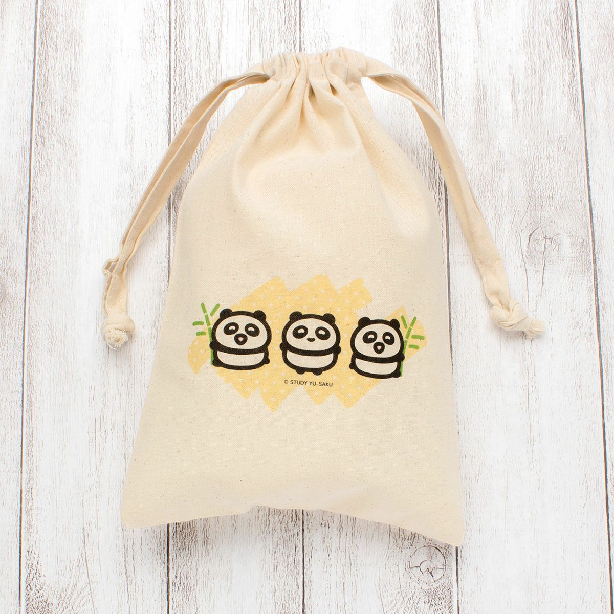 STUDY 優作　巾着 / パンダB