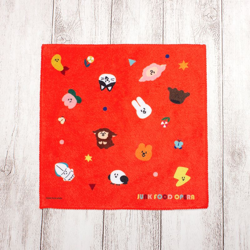 JUNK FOOD OPERA　ミニタオル / オレンジ 写真1