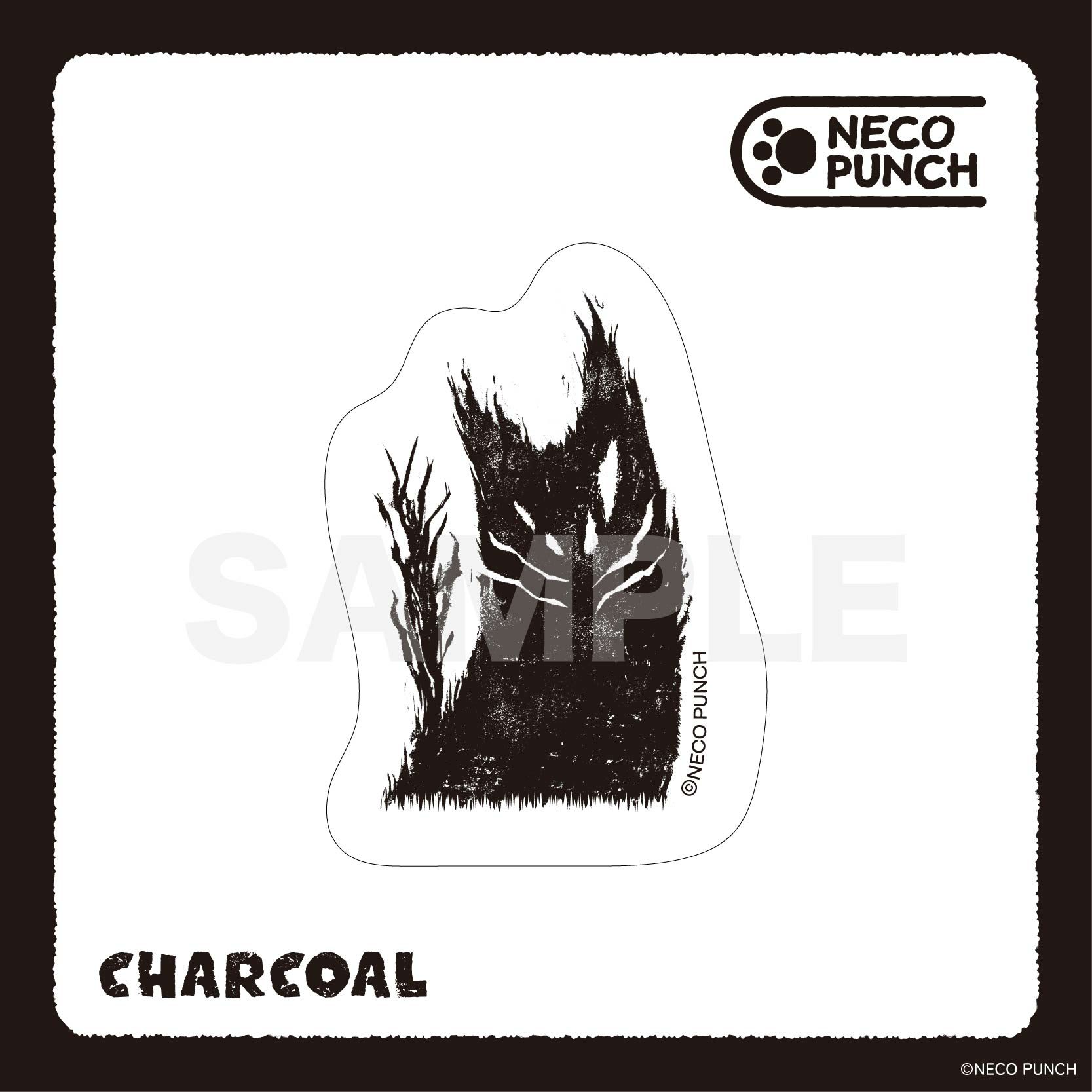 NECOPUNCH CHARCOL 巾着 | NECOPUNCH グッズ通販ならggMART