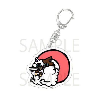 K アニメ　ネコ　アクリルキーホルダー K アニメ ネコ アクリルキーホルダー - メルカリ