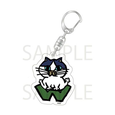 切り絵クリエイター KEN アルファベットねこアクリル
