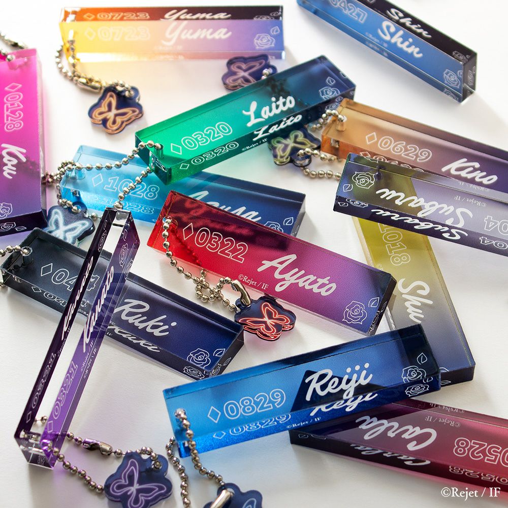 DIABOLIK LOVERS ホテルキー風アクリルキーホルダー / ライト