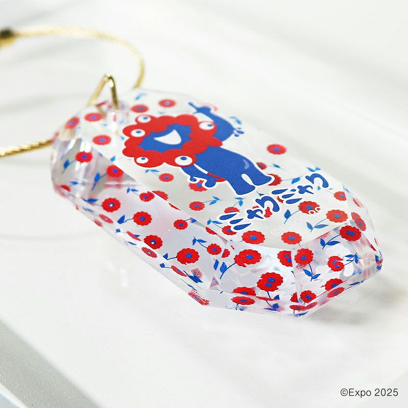 ハイジ✨ミャクミャクカラーチャーム出品✨ EXPO2025 ミャクミャク クリスタルチャーム / ミャクミャク 花