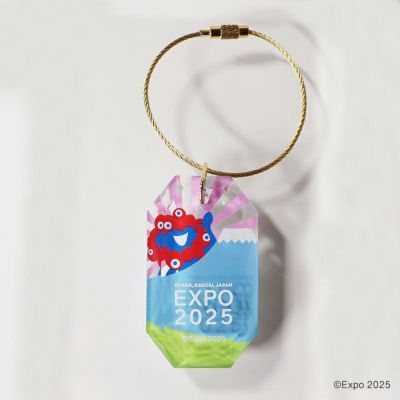EXPO2025 ミャクミャク クリスタルチャーム / ミャクミャク 水面