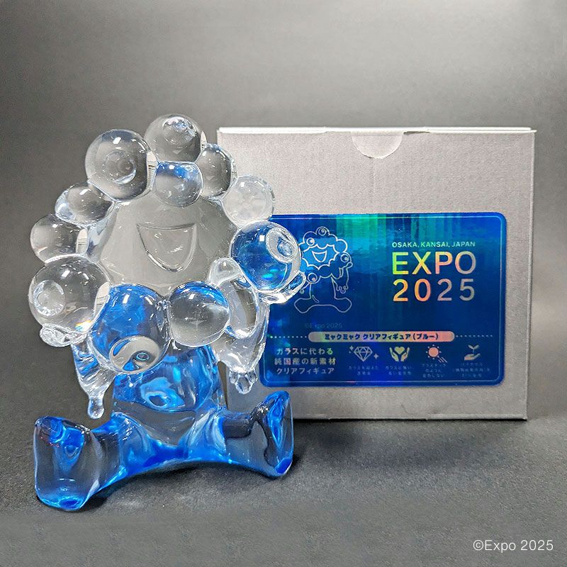 【新品】EXPO2025 ミャクミャク クリアフィギュア レッド×ブルー EXPO2025 ミャクミャク クリアフィギュア レッド×ブルー | 2025