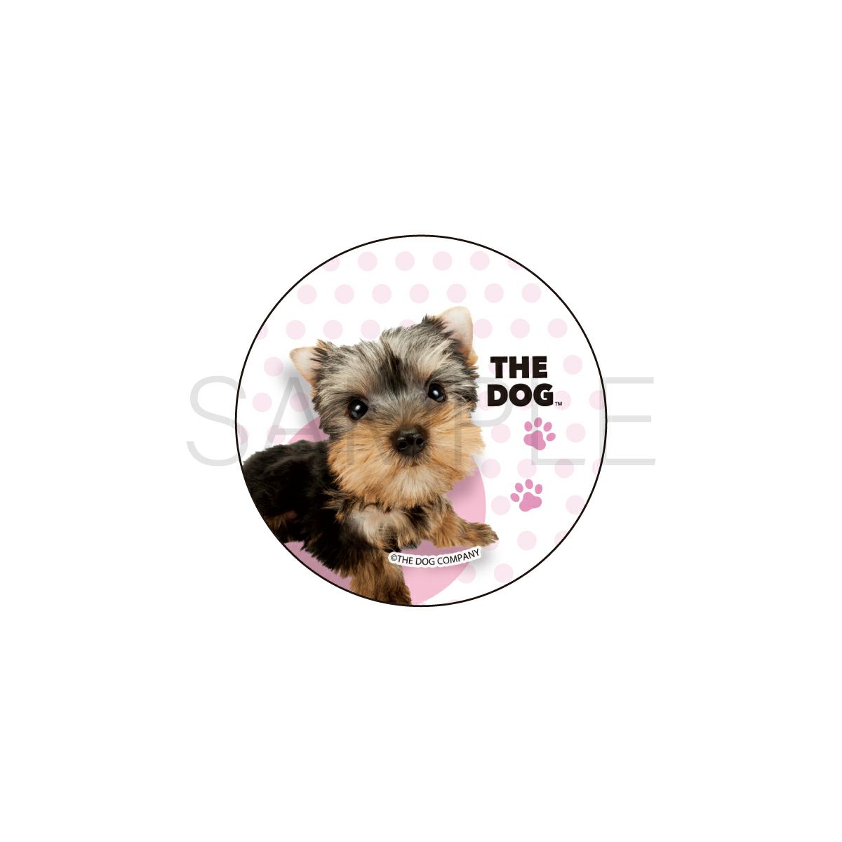 THE DOG 缶バッジ / ヨークシャー・テリア | THE DOG グッズ通販ならggMART