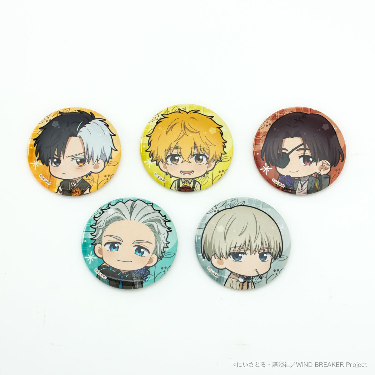 WIND BREAKER トレーディングミニキャラ缶バッジ / 全10種