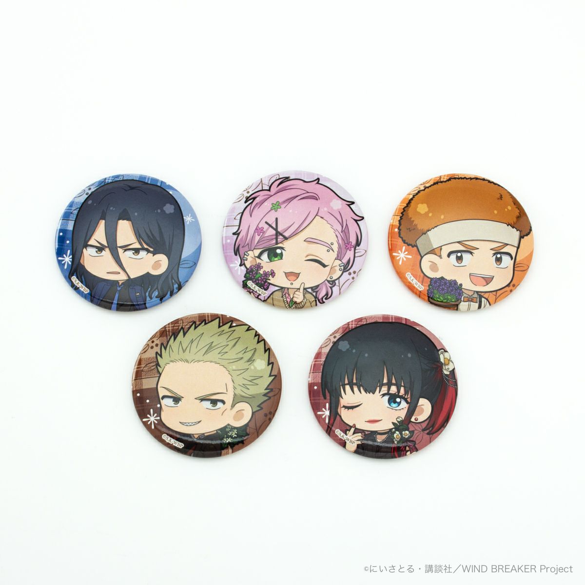 WIND BREAKER トレーディングミニキャラ缶バッジ / 全10種