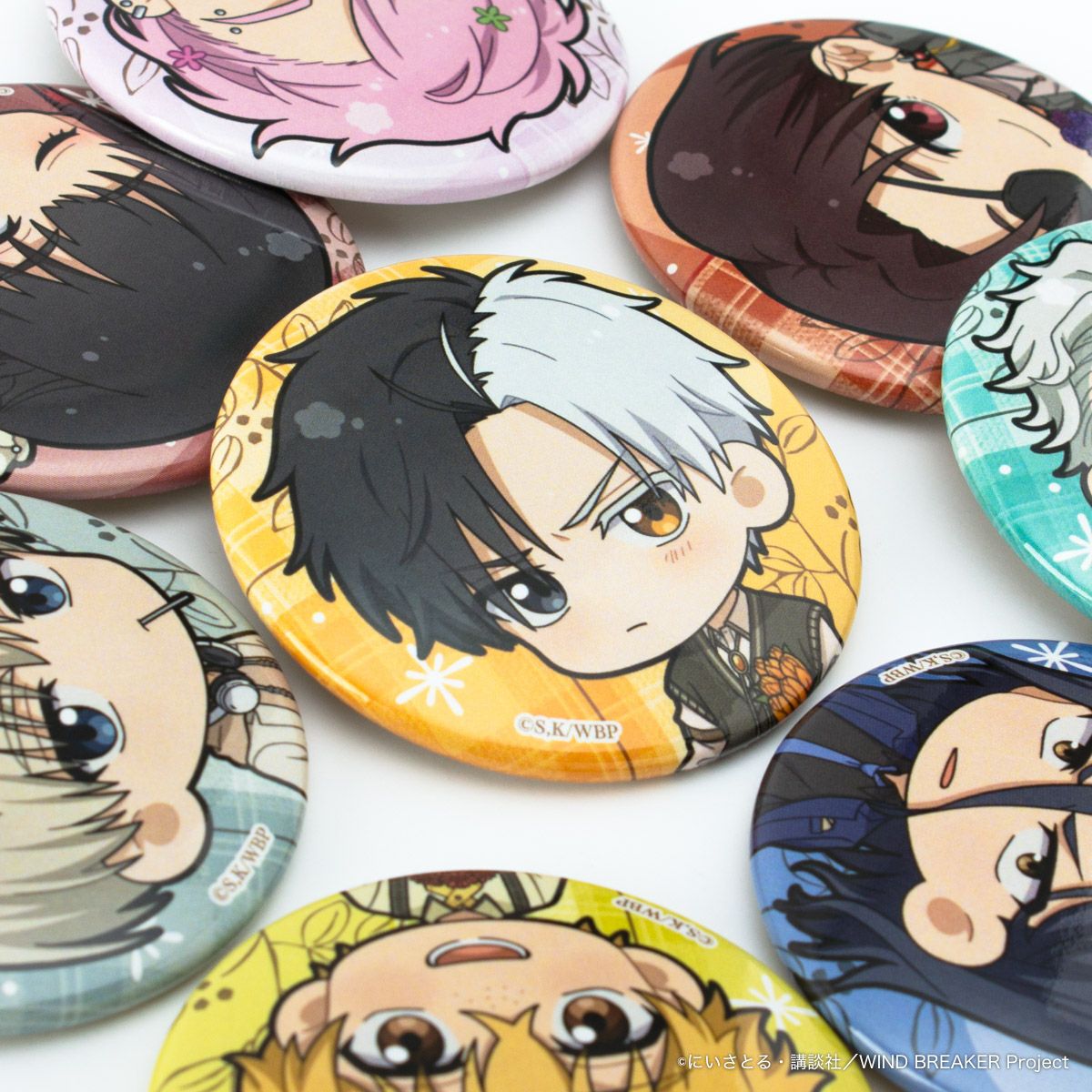 WIND BREAKER トレーディングミニキャラ缶バッジ / 全10種