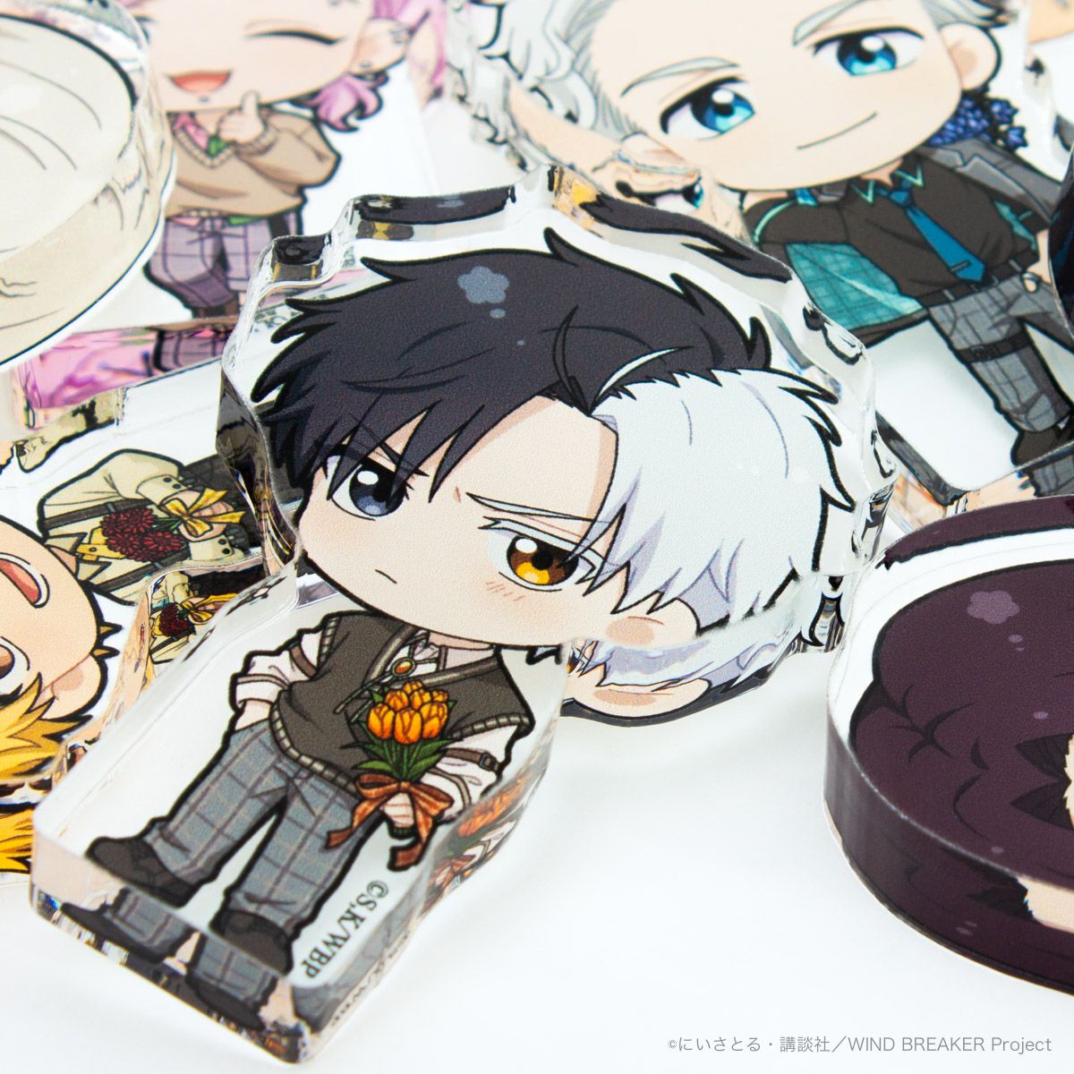 WIND BREAKER ドミノアクリルフィギュア / 梶 蓮 | WIND BREAKER